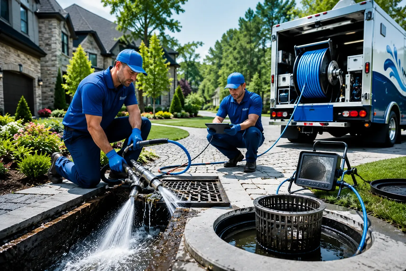 Local outdoor drain cleaning professionals in South Webster, OH